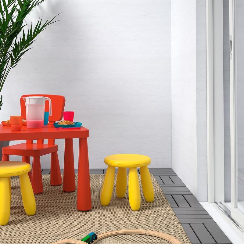 چهارپایه کودک ایکیا مدل IKEA MAMMUT